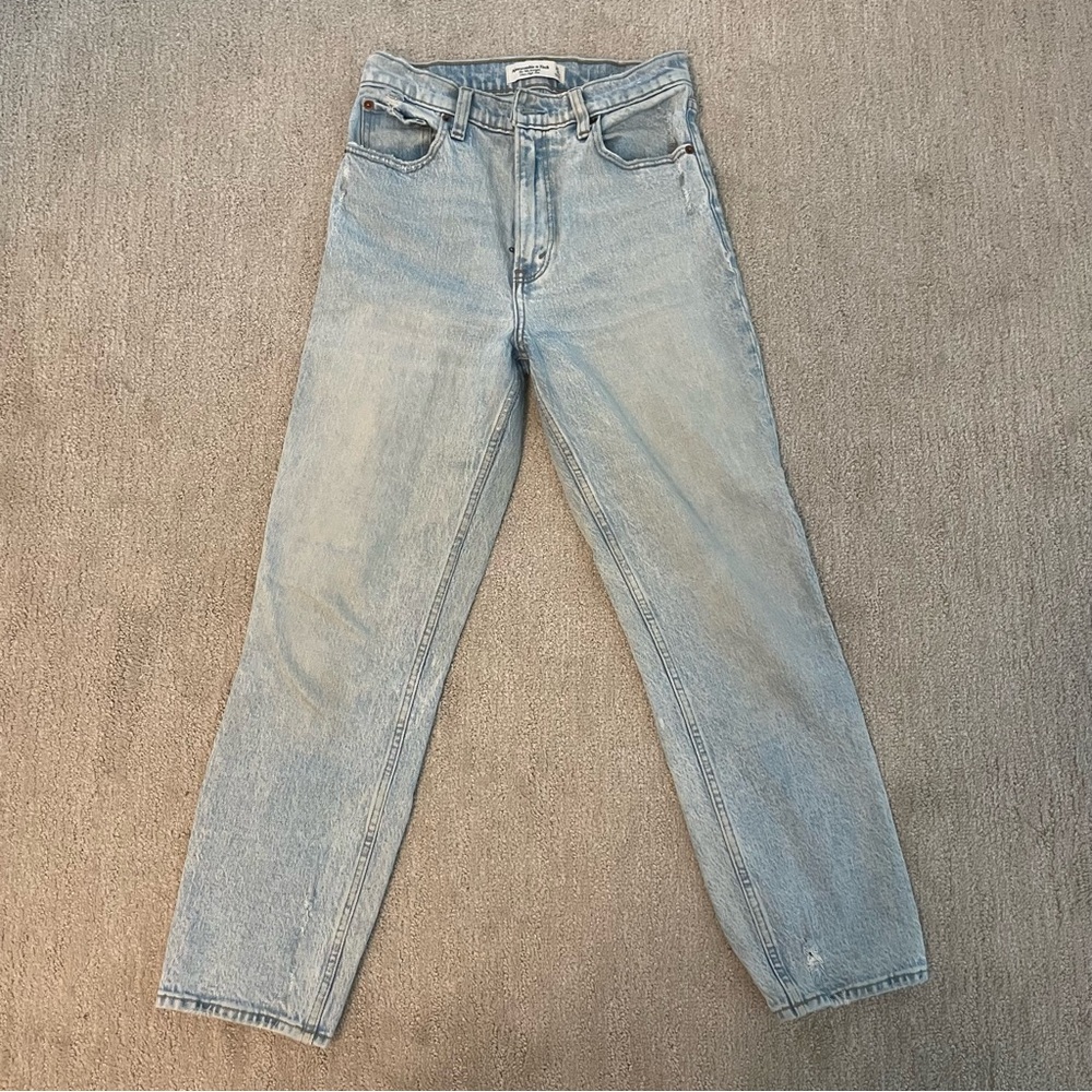 Abercrombie High-Rise Light Blue Women's Jeans